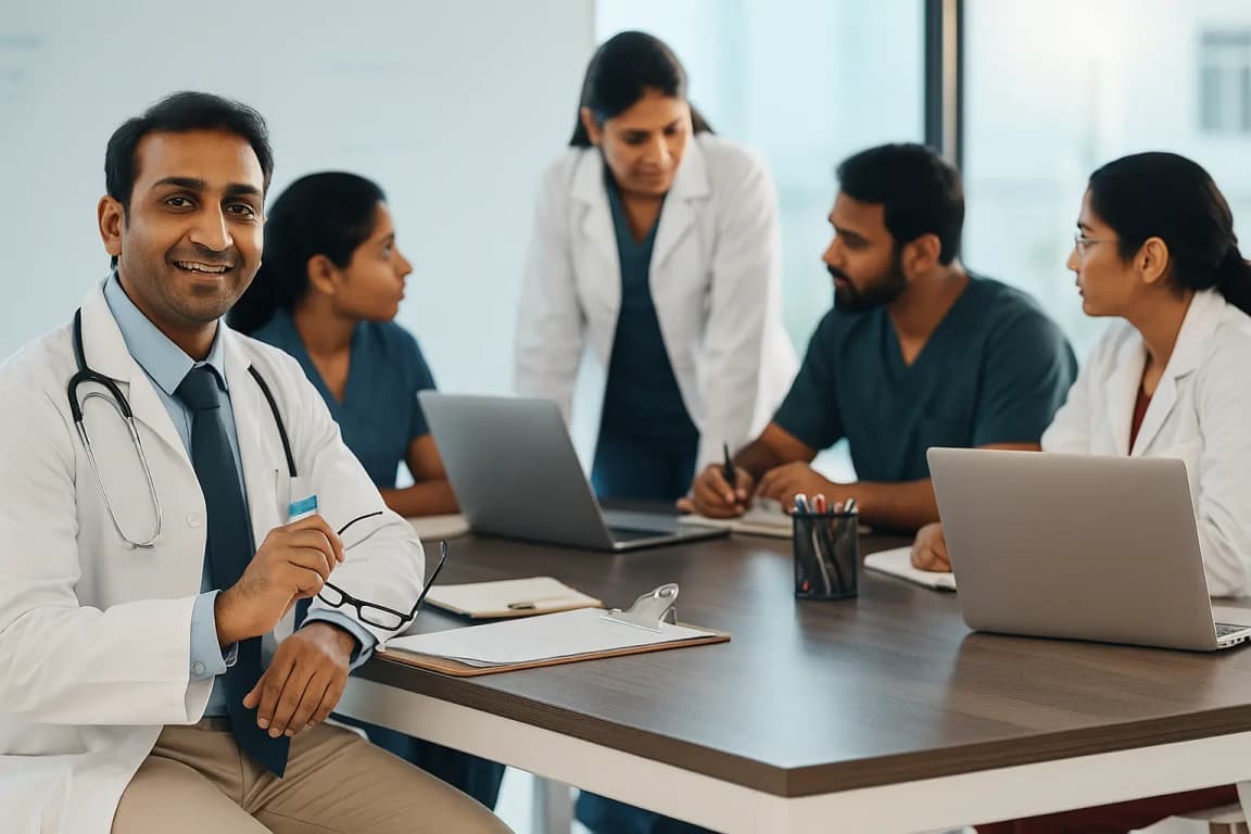 Medical team collaboration